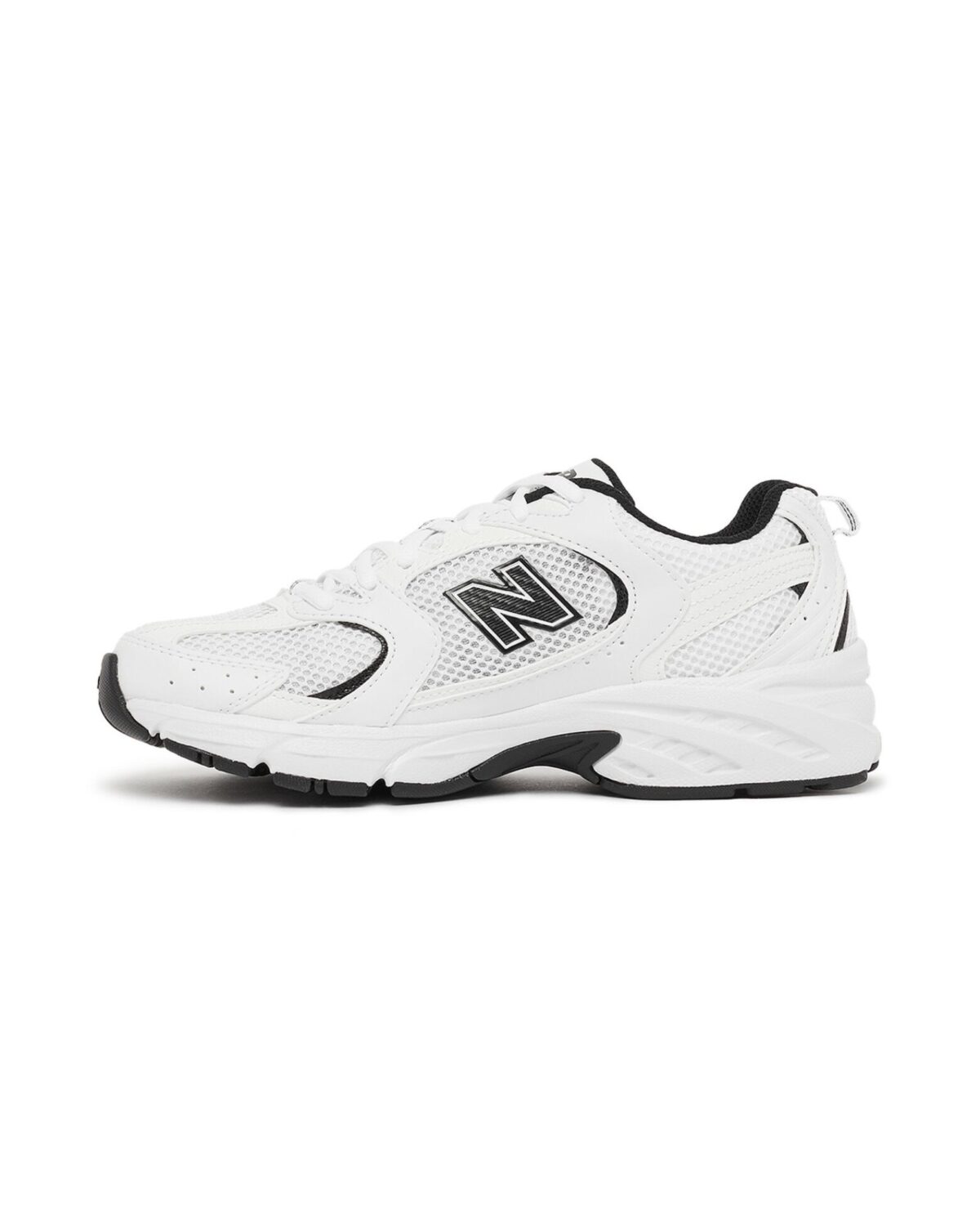 نیوبالانس 530 سفید با جزئیات مشکی New Balance 530 White Black Details