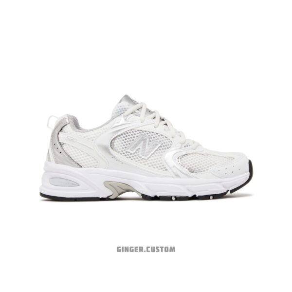 نیوبالانس 530 سفید نقره ای New Balance 530 White Silver Metalic