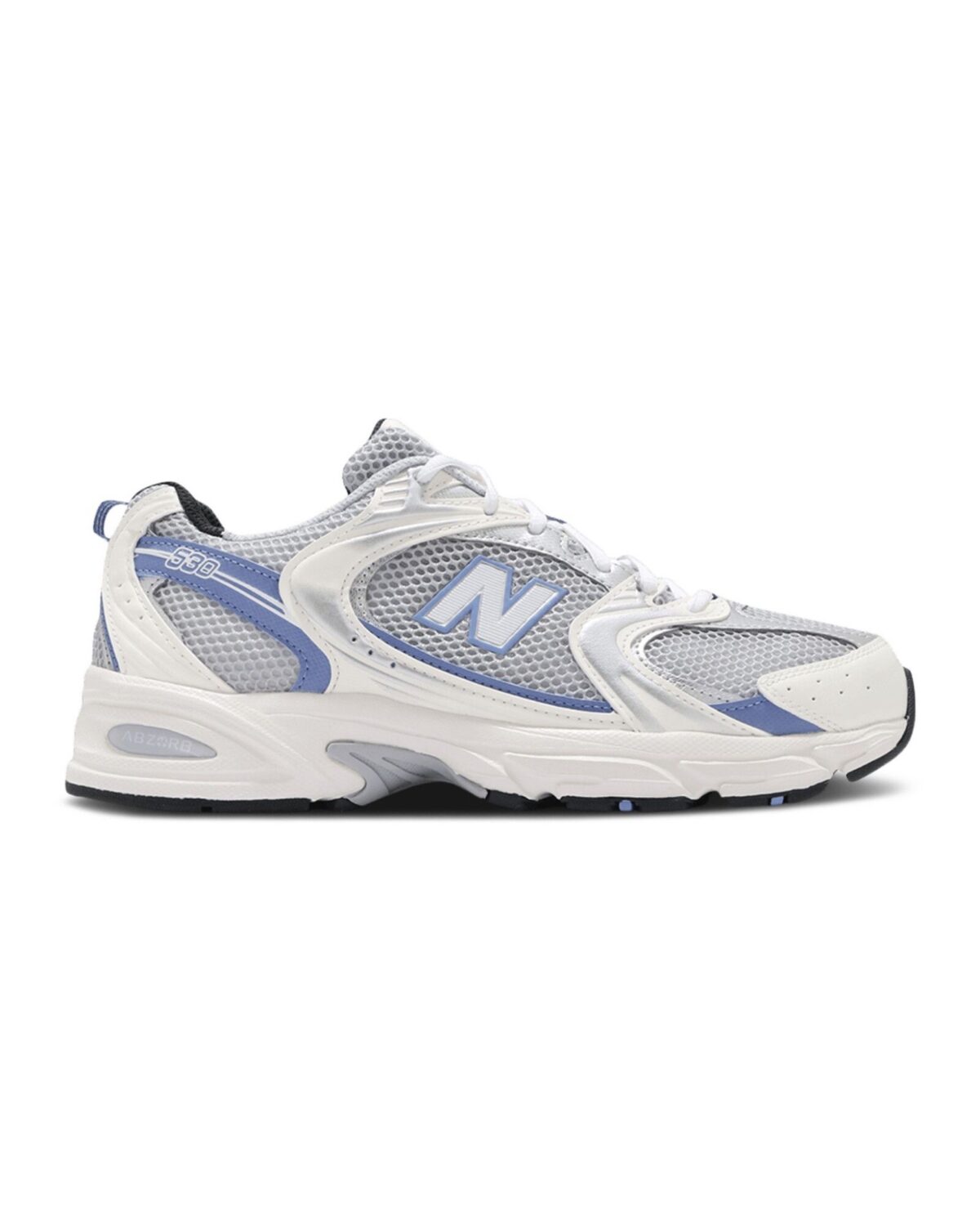 نیوبالانس 530 سفید آبی New Balance 530 STEEL BLUE