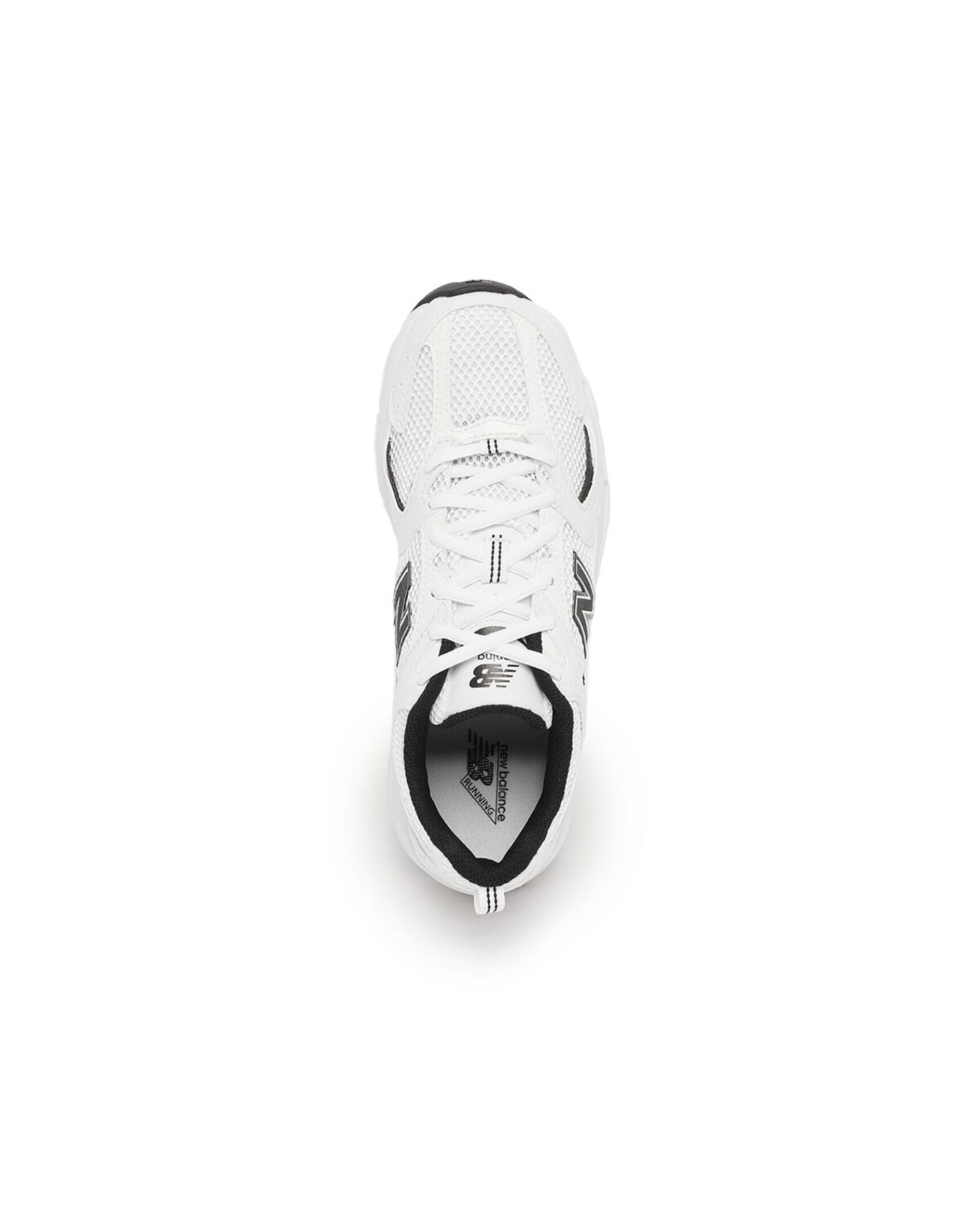 نیوبالانس 530 سفید با جزئیات مشکی New Balance 530 White Black Details