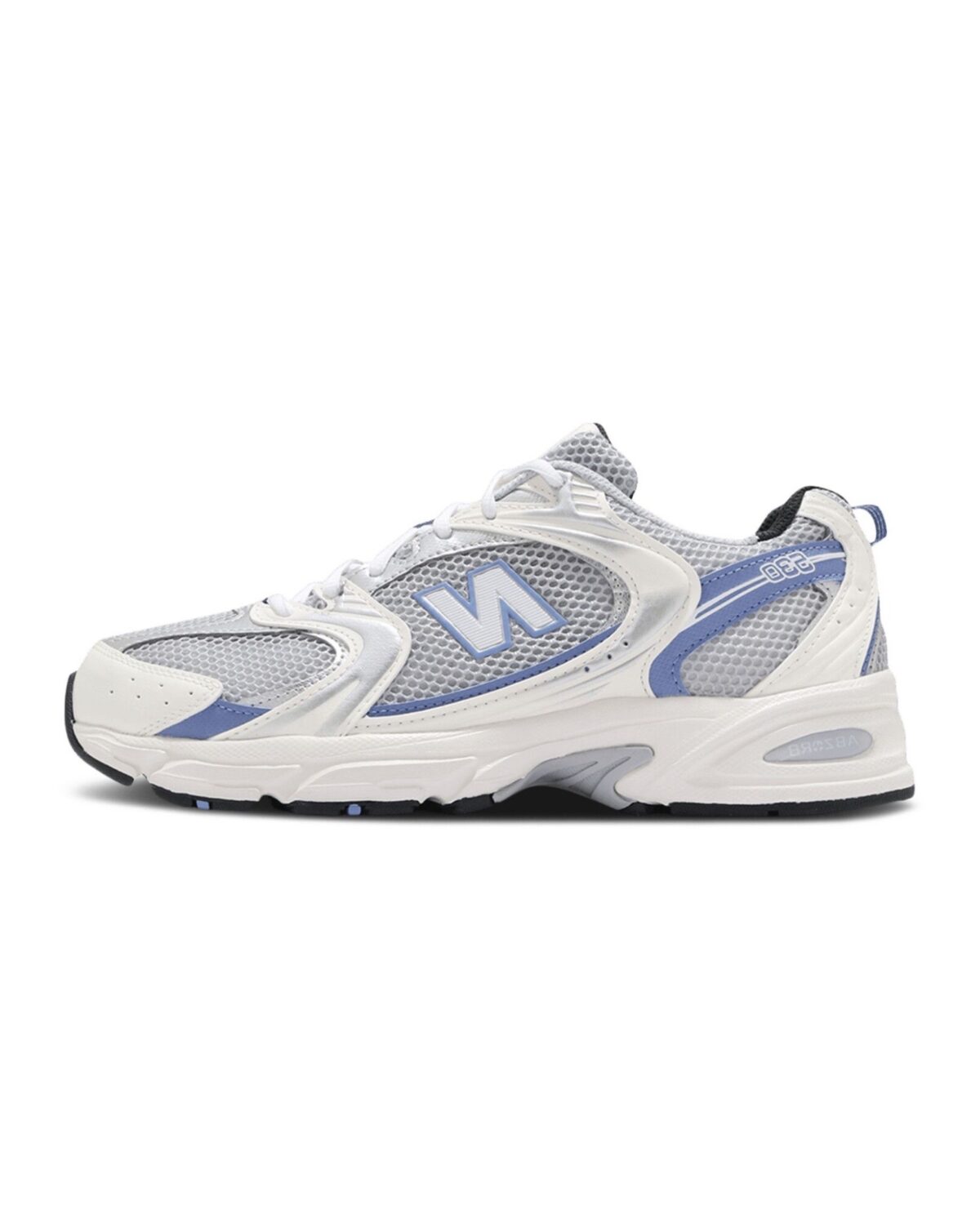 نیوبالانس 530 سفید آبی New Balance 530 STEEL BLUE