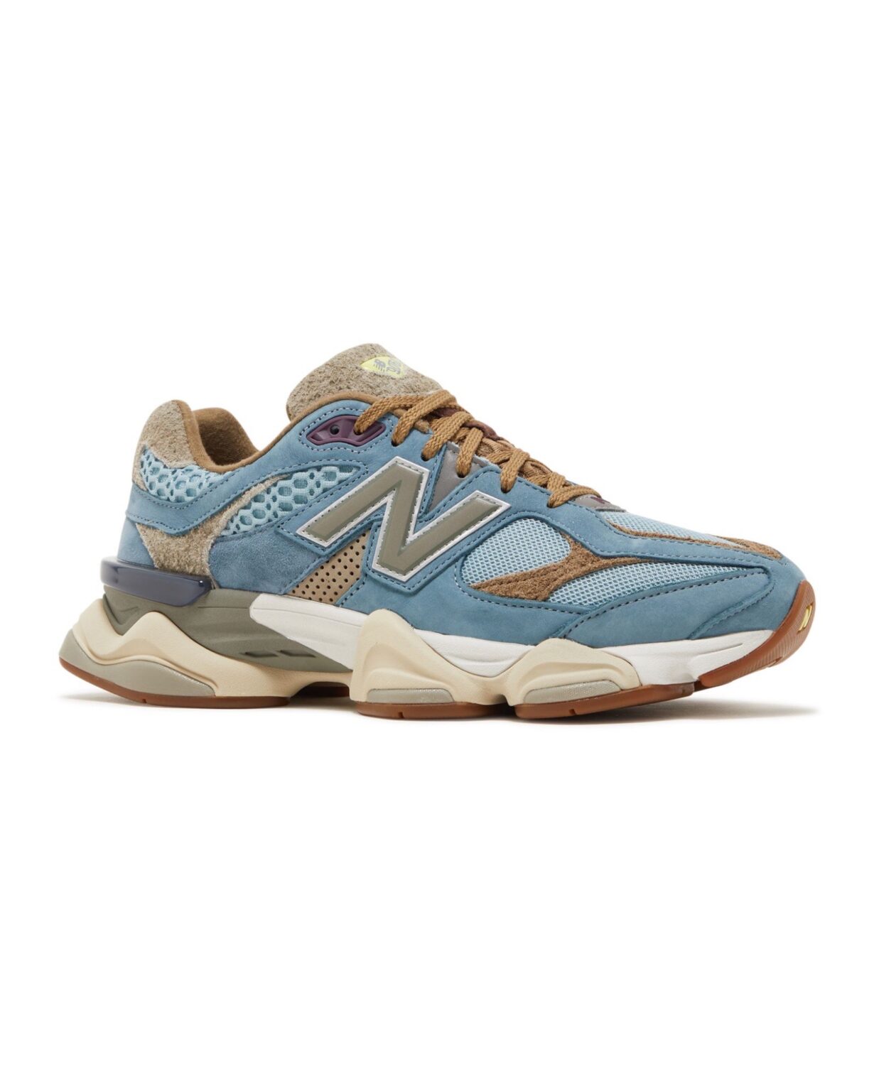 نیوبالانس 9060 آبی قهوه ای New Balance 9060 BODEGA