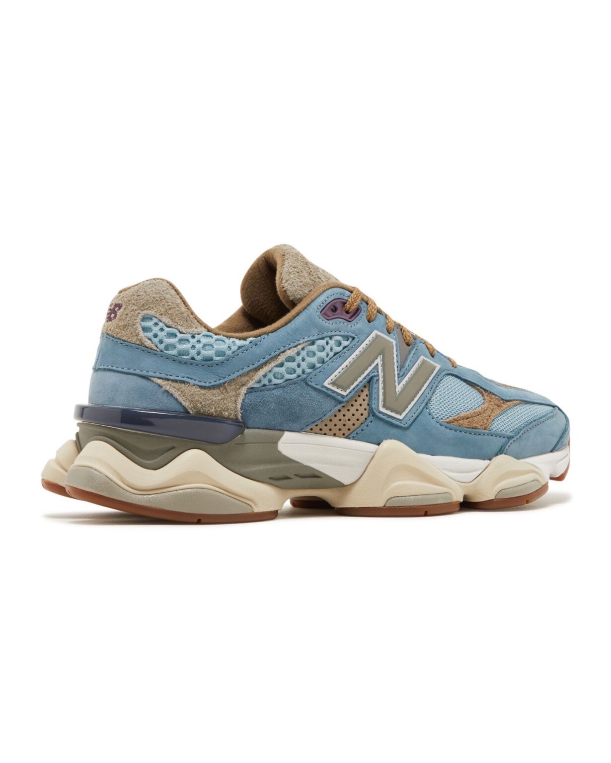 نیوبالانس 9060 آبی قهوه ای New Balance 9060 BODEGA