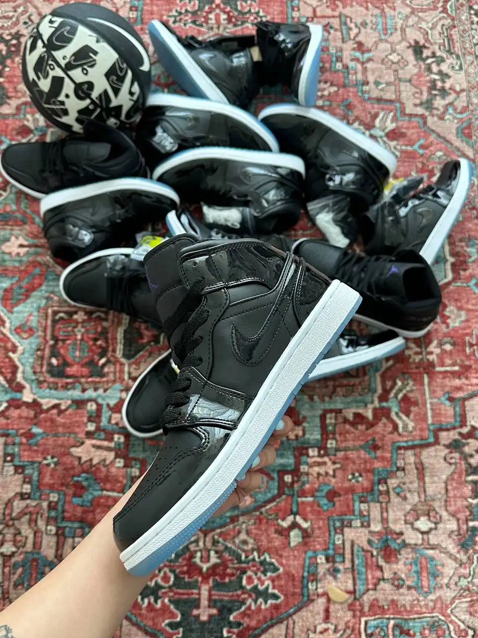 ایرجردن 1 ساقدار اسپیس جم / Air Jordan 1 Mid Space Jam