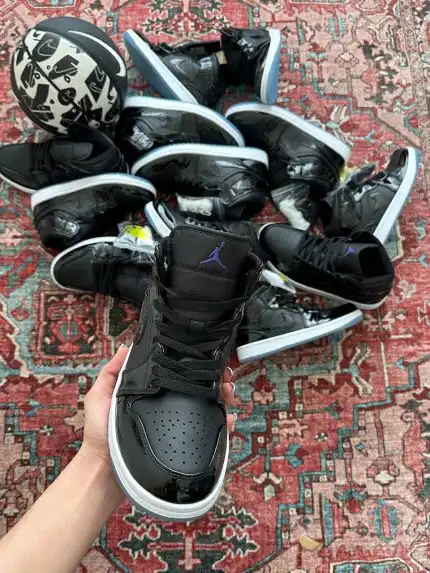 ایرجردن 1 ساقدار اسپیس جم / Air Jordan 1 Mid Space Jam