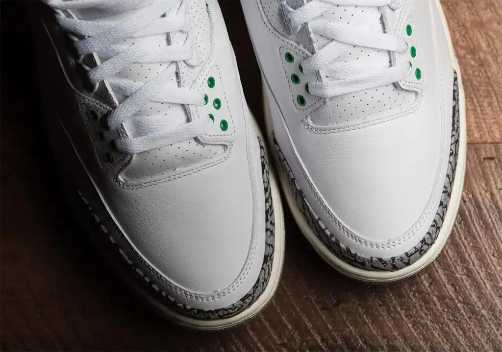 ایرجردن 3 رترو لاکی گرین / Air Jordan 3 Retro Lucky Green