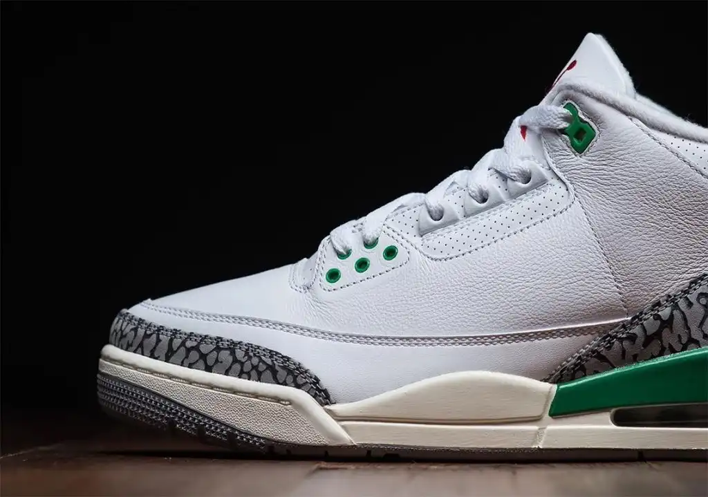 ایرجردن 3 رترو لاکی گرین / Air Jordan 3 Retro Lucky Green