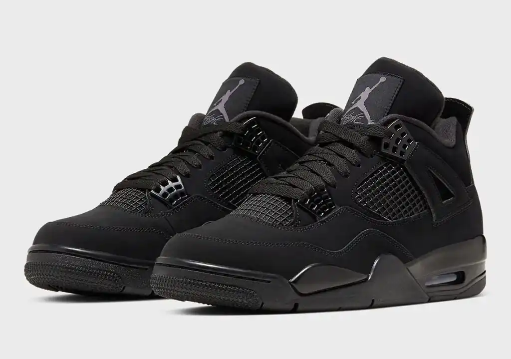 ایرجردن 4 رترو بلک کت / Jordan 4 Retro Black Cat
