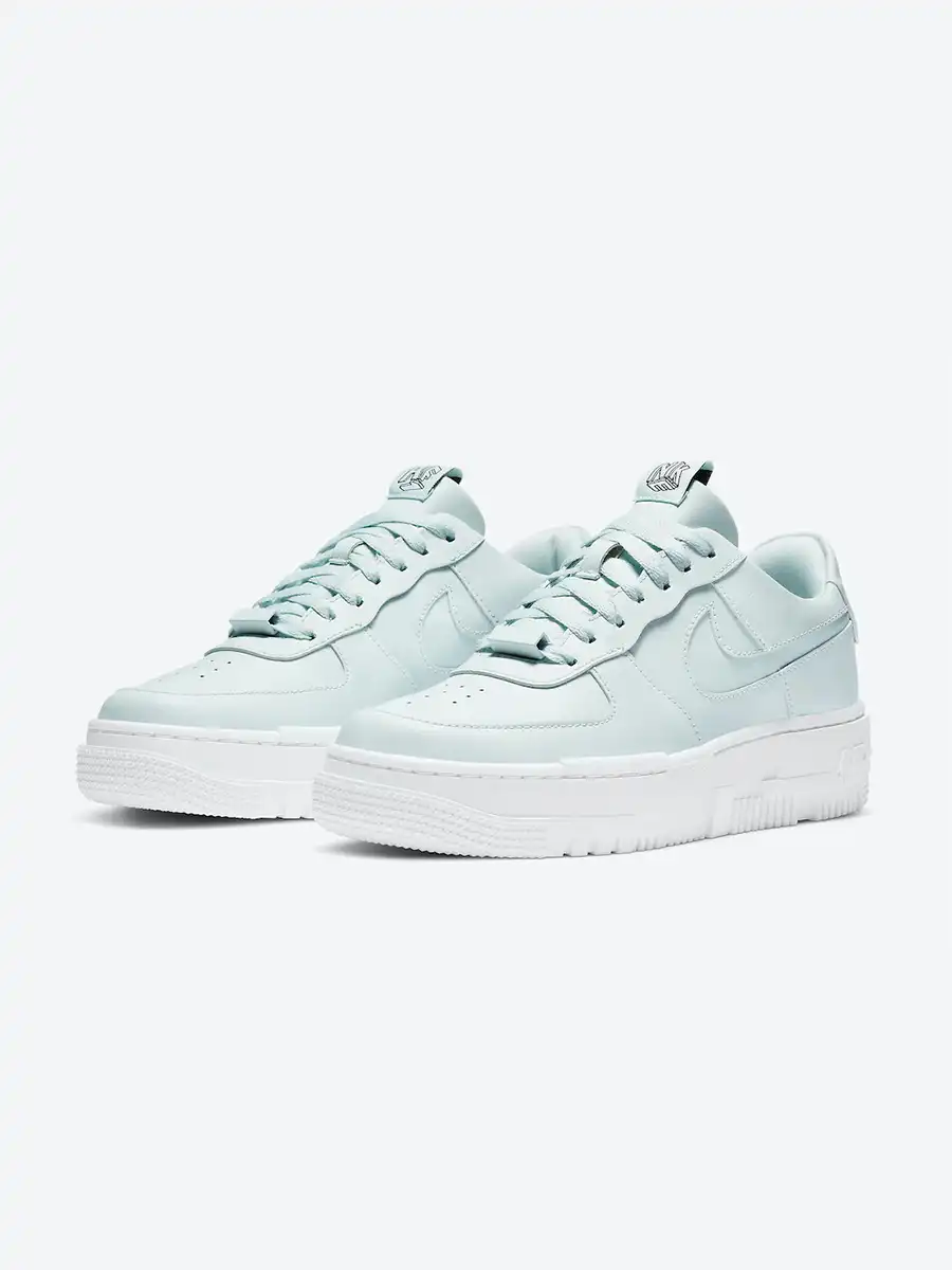 کتونی ایرفورس 1 پیکسل گوست Nike Air Force 1 Pixel Ghost Aqua | جینجر کاستوم