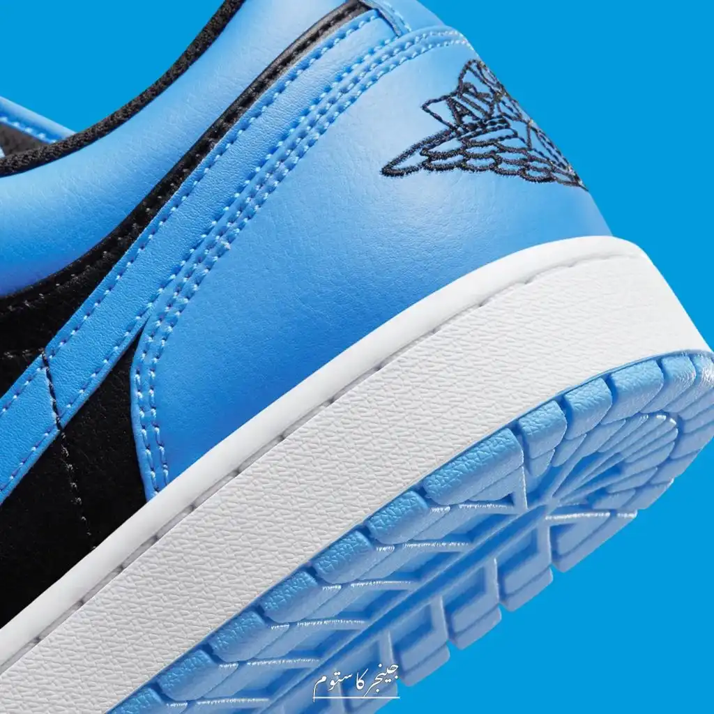 ایرجردن 1 لو یونیورسیتی بلو / Air Jordan 1 Low UNIVERSITY BLUE