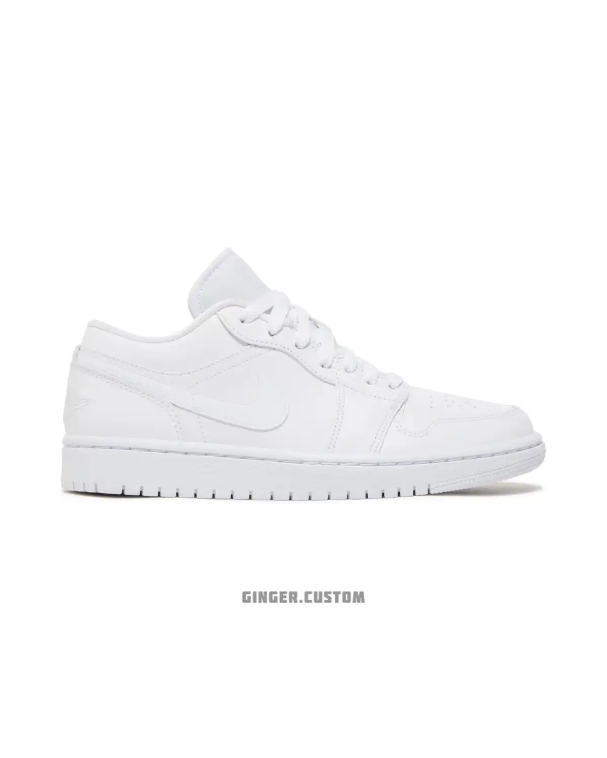 ایرجردن 1 لو تریپل سفید / Air Jordan 1 Low Triple White