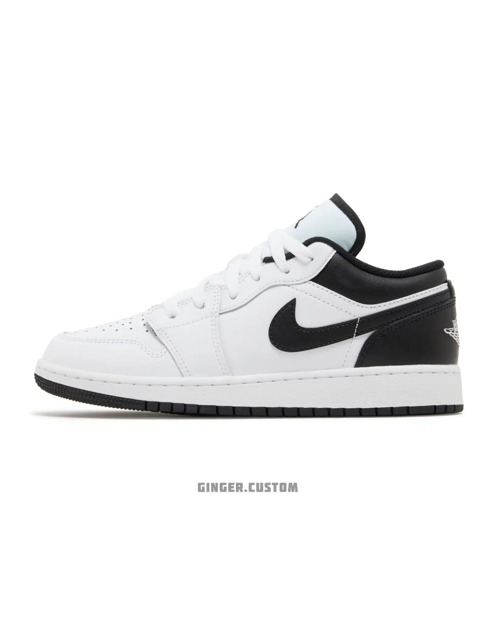 ایرجردن 1 لو سفید مشکی / Air Jordan 1 Low White Black