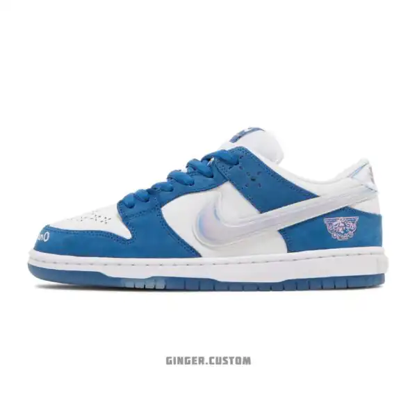 نایک اس بی دانک لو سفید آبی / Nike SB Dunk Low ONE BLOCK AT A TIME