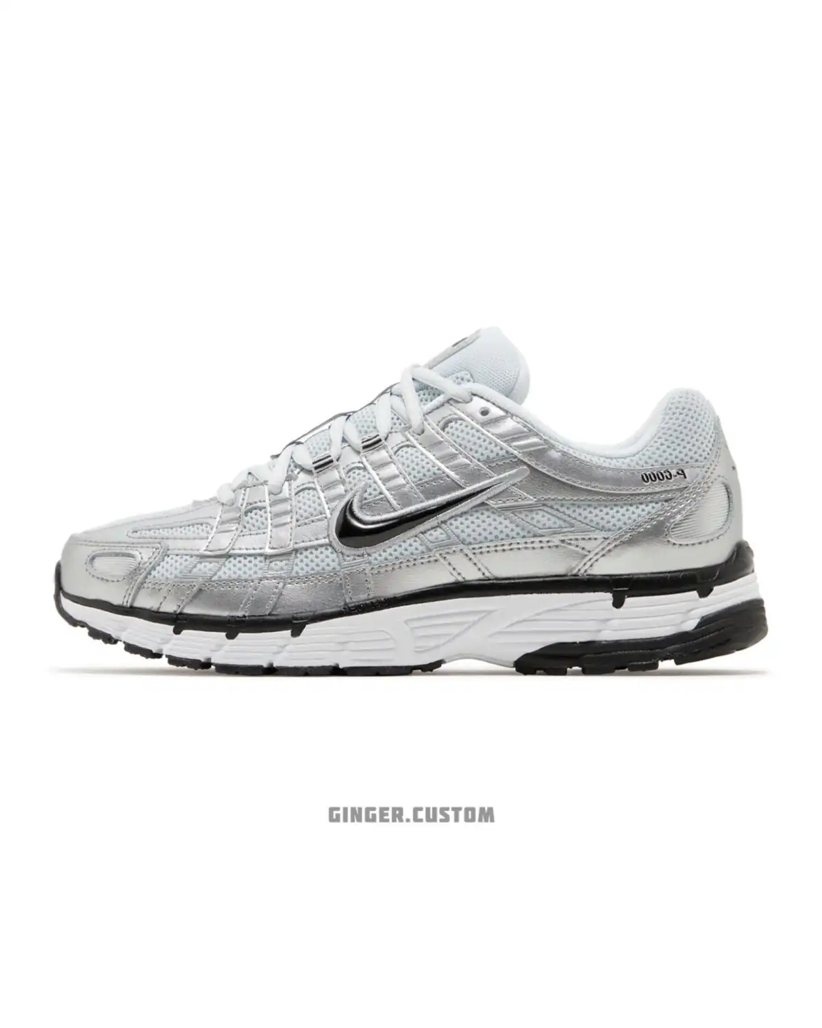 نایک P-6000 متالیک سیلور پیور پلاتینوم / Nike P-6000 Metallic Silver Pure Platinum