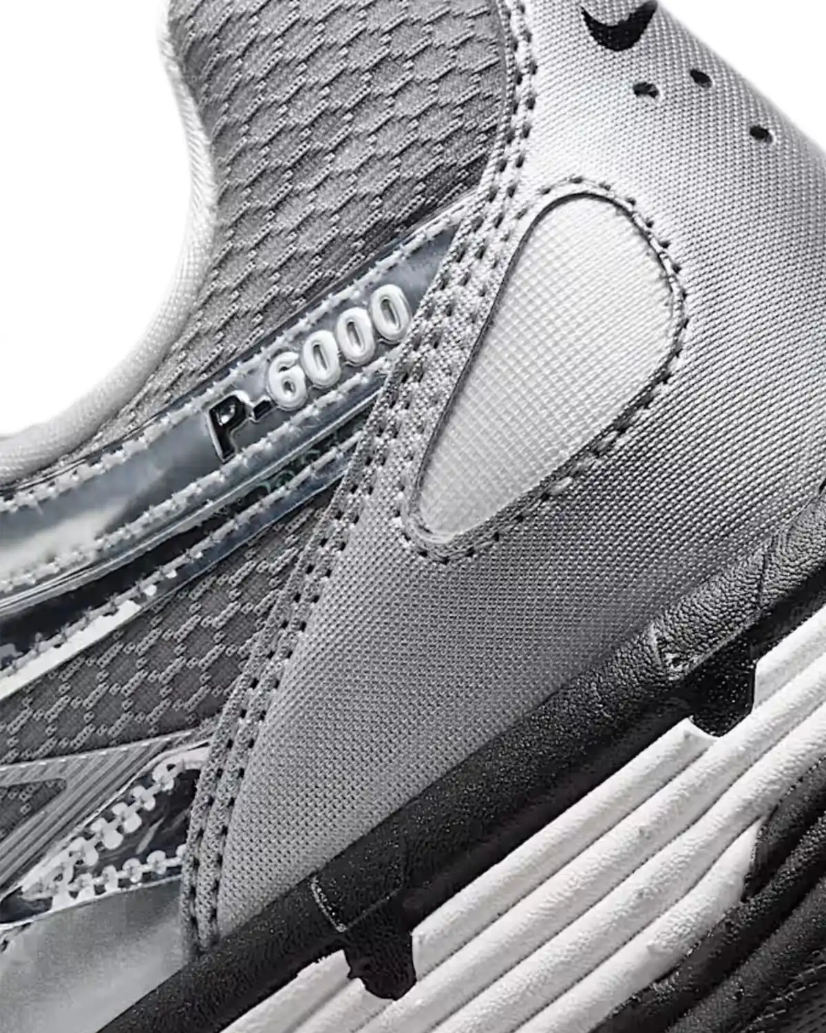 نایک P-6000 نقره ای متالیک / Nike P-6000 Metallic Silver