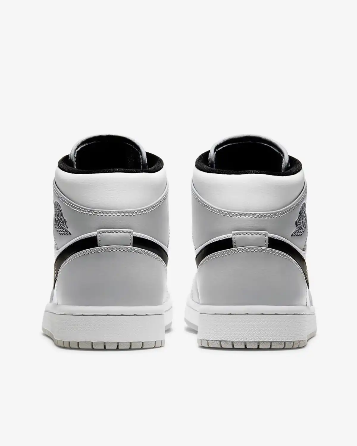 ایرجردن 1 مید لایت اسموک گری / Air Jordan 1 Mid Light Smoke Grey