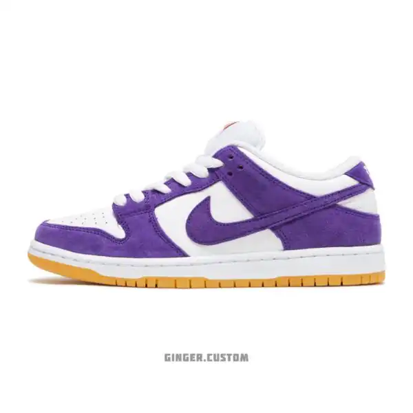 نایک اس بی دانک لو سفید بنفش / Nike SB Dunk Low PURPLE SUEDE