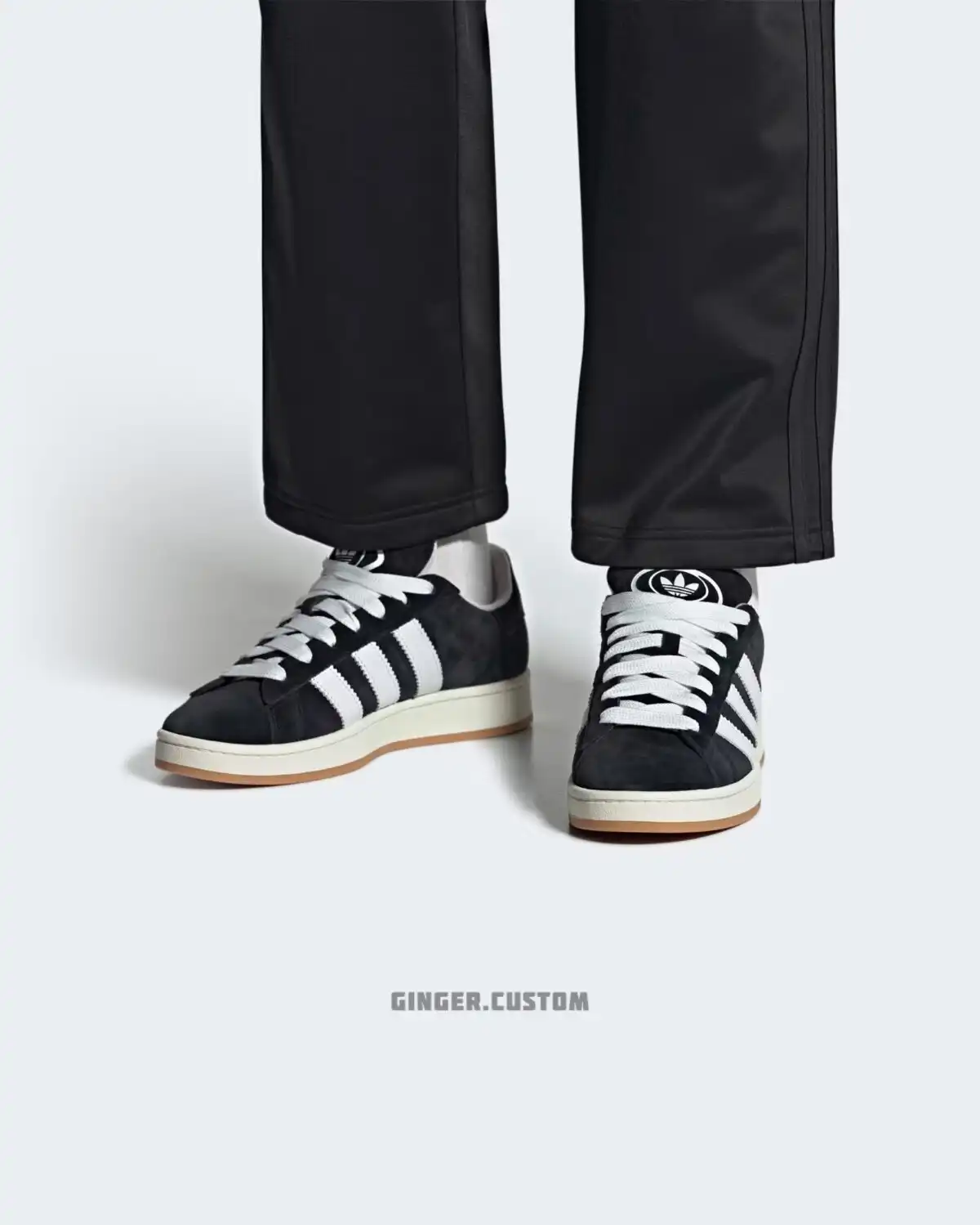 آدیداس کامپوس مشکی سفید adidas Campus Core Black