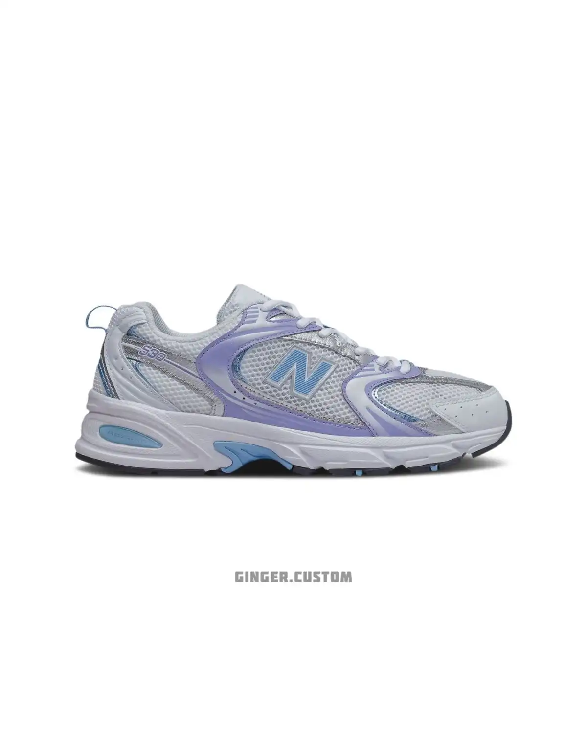 نیوبالانس 530 سفید یاسی New Balance 530 WHITE LILAC BLUE